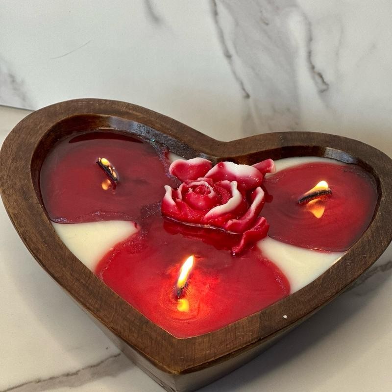Bleeding Heart Candle
