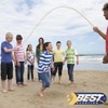 Best Sporting Skipping Rope with Soft Handles, Length 400 cm,