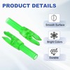PATIKIL Archery Arrows Nocks 4.2mm, 30 Pack Plastic Insert Arrow