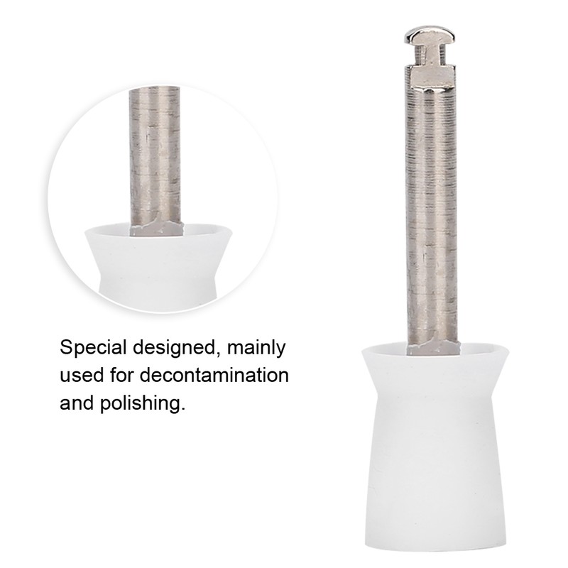 100Pcs Dental Teeth Polishing Brush Rubber Polisher Dental Supply with