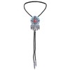Amadw Bolo Tie Dreamcatcher Indian Feather Western Cowboy Tie Costume