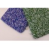 Keisui Dot Arabesque Goshuin Book L-Shaped Pouch, Green