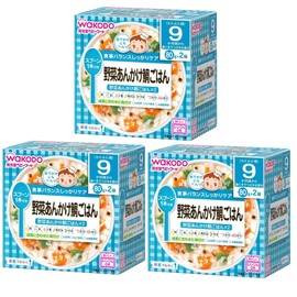Wakodo Nutrition Marche Vegetable Ankake Sea Rice x 3 Pieces