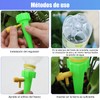 12 pack Picos de riego automático, bebedero de plantas, dispositivos