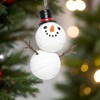 The Bridge Collection Volleyball Snowman Ornament - Unique and Fun