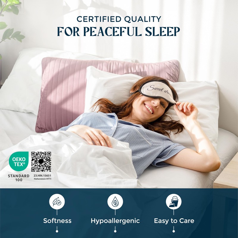 Mayfair Linen 100% Egyptian Cotton Sheets Queen Size - 1500