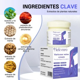 Crema Para Varices Alivio Y Mejora De La Circulación 20g