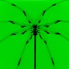 iX-brella Reverse Reverse Opening Fiberglass Pocket Umbrella with Coloured Spokes,