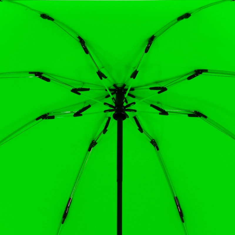 iX-brella Reverse Reverse Opening Fiberglass Pocket Umbrella with Coloured Spokes,