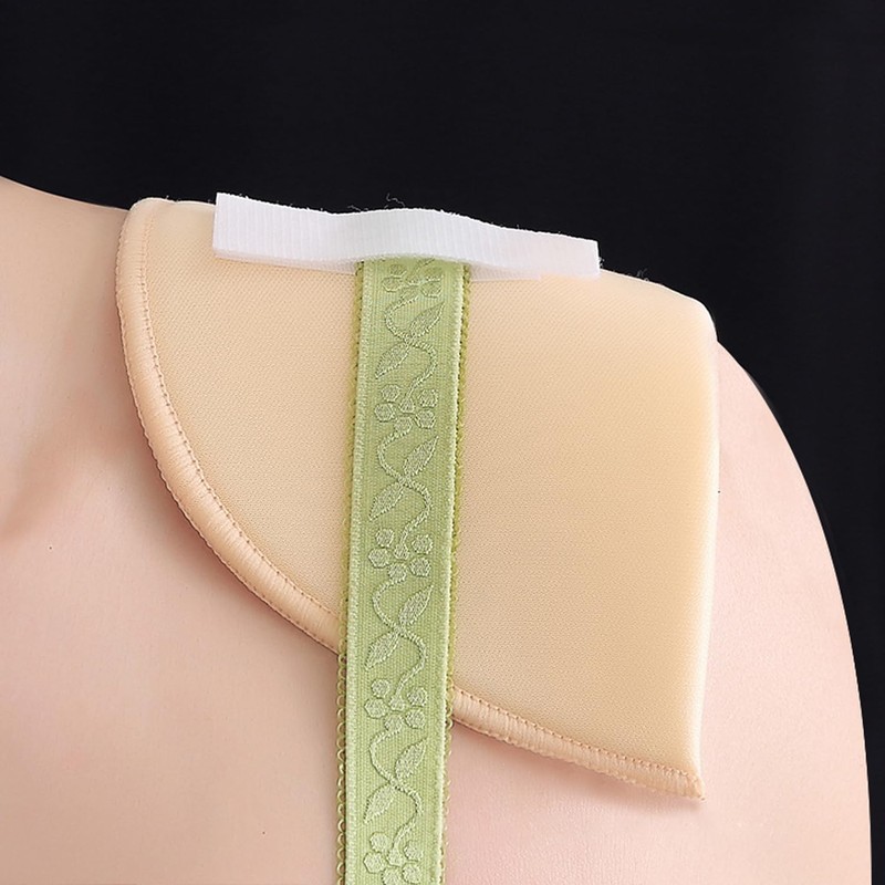 SZMUHLNY 3 Pairs Shoulder Pads for Women Clothes,No-Sewing Required Anti-Slip