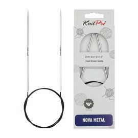 KnitPro - Knitpro Nova (40 cm x 2,50 mm) Nego Circolare Fisso - 1 unità