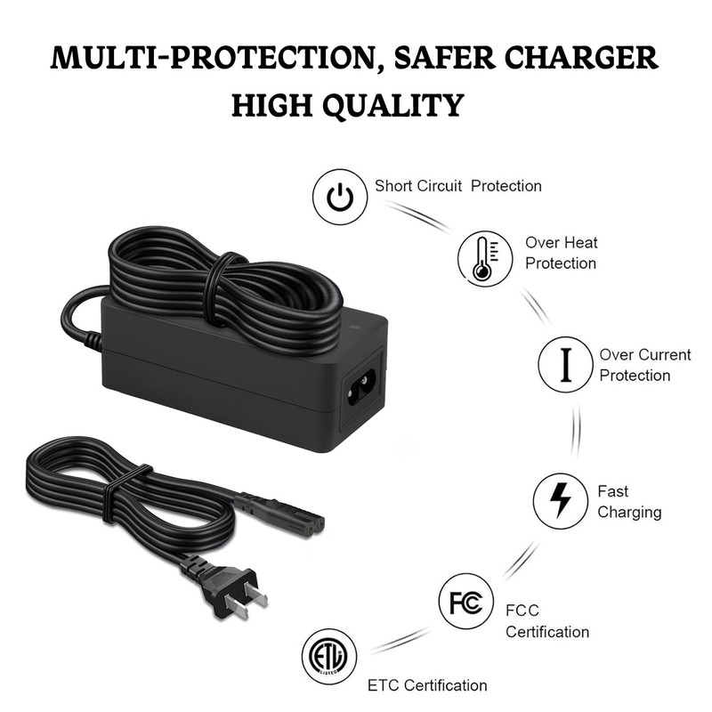 VOQIGTE 19V 3.42A Power Supply Adapter Compatible with Beelink SER5