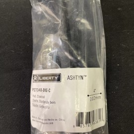 4" Ashtyn Pull Charcoal Liberty Hardware P27340-DKG-C