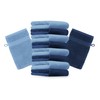 Wash Mitt Set 10 Pieces PREMIUM 100% cotton quality 470