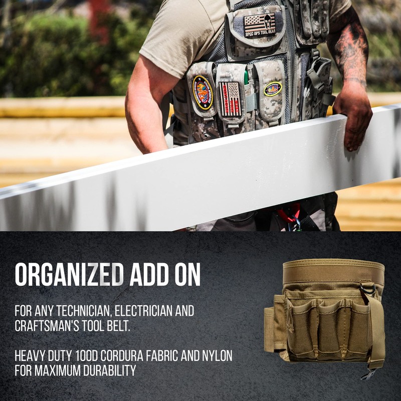 SOTG Technician’s Pouch Multi Pocket & Functional Pouch for Various