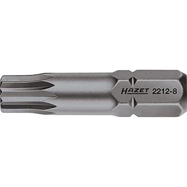 HAZET 2212-6 32 mm M6 Internal Serration Profile XZN Bit