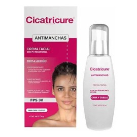 Crema Facial Cicatricure Anti Manchas Despigmentante 50g | Tratamiento Efectivo para Manchas Oscuras, Piel Radiante y Uniforme