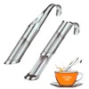 2er Set Teefilter aus Edelstahl | Wiederverwendbares Teesieb | Ideal
