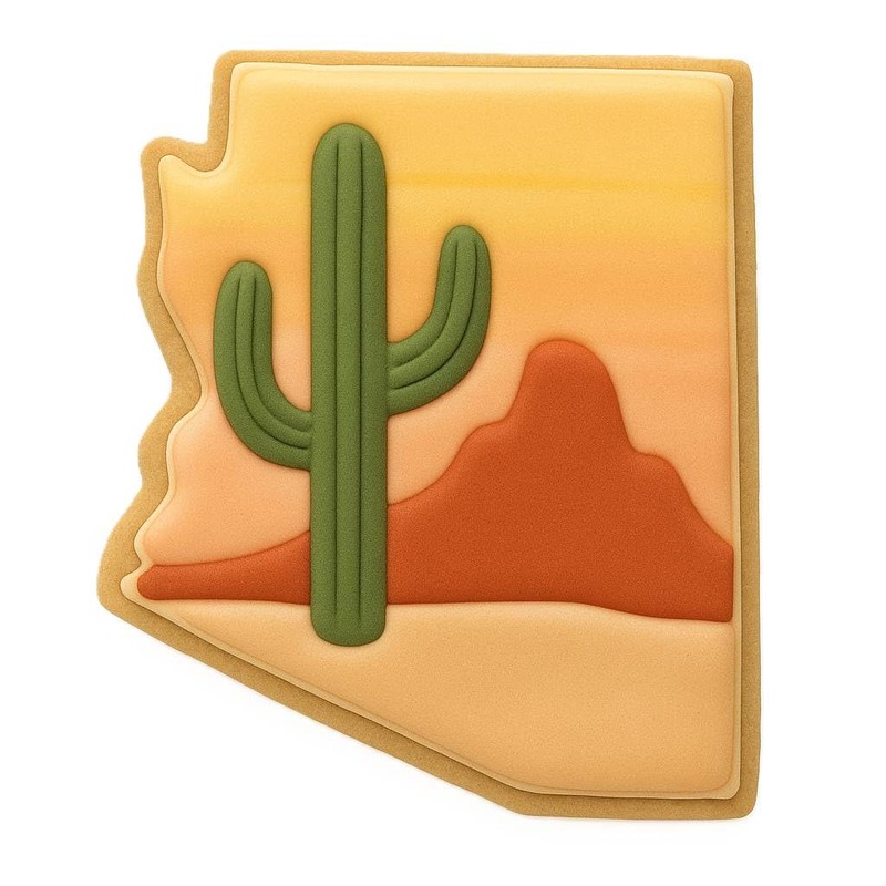 Arizona State 3.5 Inch Cookie Cutter from The Cookie Cutter