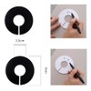 QUUPYSTORE 20Pcs Closet Dividers for Hanging Clothes Clothing Rack Dividers