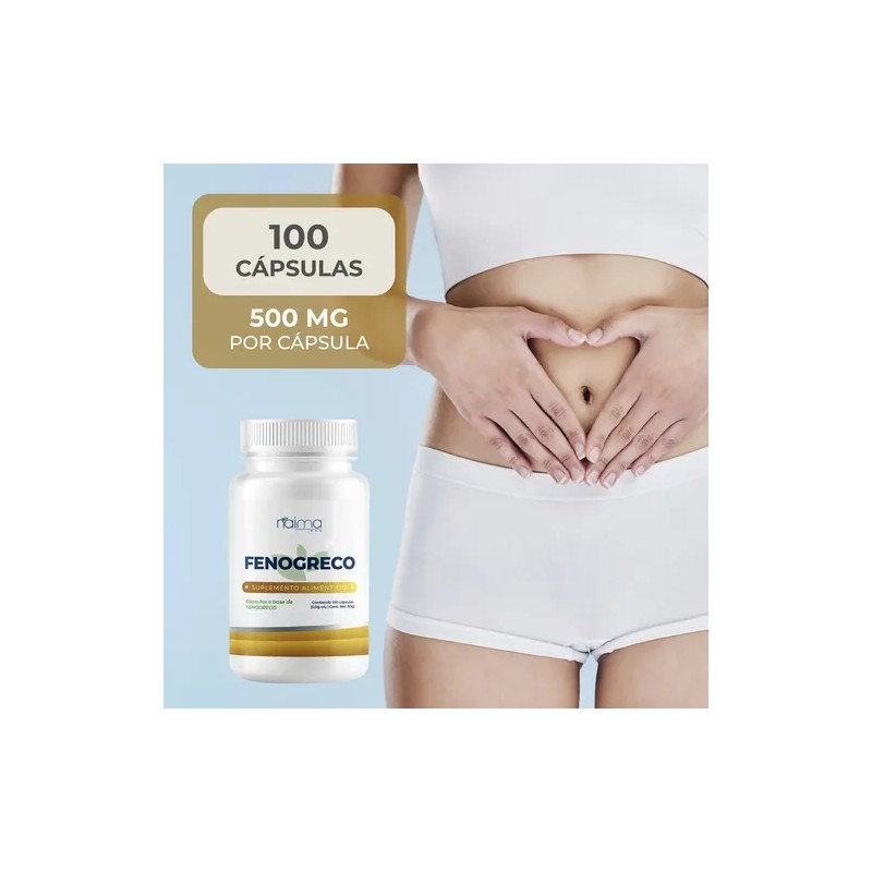 Fenogreco 500mg - 300 Cápsulas Pack