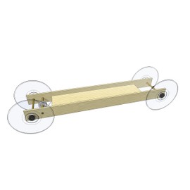 Rubber Band Vehicle/Racer Kit, The Enforcer. Use for Distance and/or Speed. by Doc Fizzix