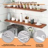 Wokape 2 Pack L Bracket Decorative Shelf Brackets 10 Inch