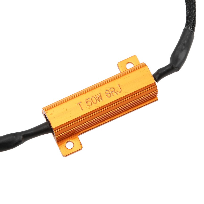 2Pcs LED Resistor Accurate Efficient Decoding Small Portable Anti Corrosion