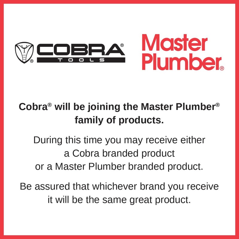 Master Plumber 00332 EF Medium Drain Bladder, Clears 1 1/2-in