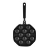 12 Cavities Aluminum NOn stick Takoyaki Grill Pan Plate Octopus