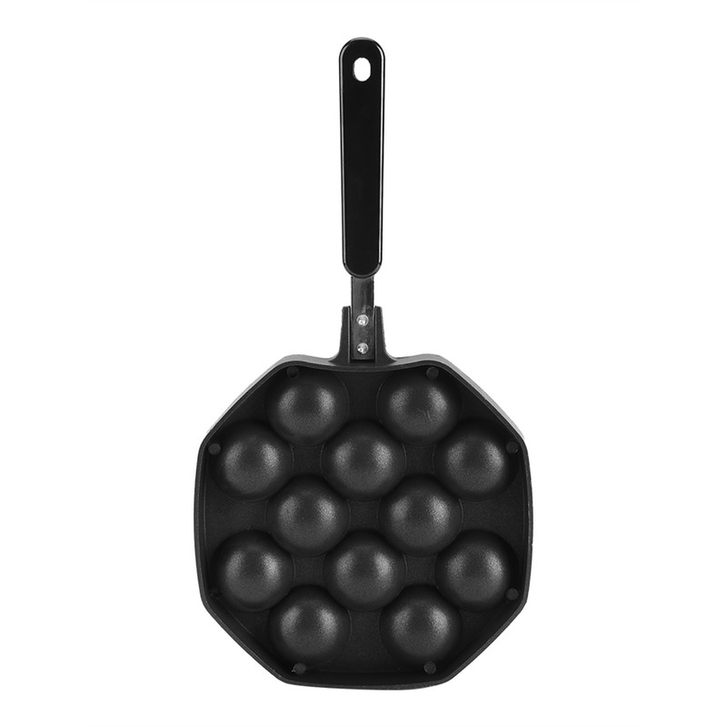 12 Cavities Aluminum NOn stick Takoyaki Grill Pan Plate Octopus