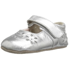 See Kai Run Girls' Ginger II Mary Jane, Silver,10.5 M US Little Kid