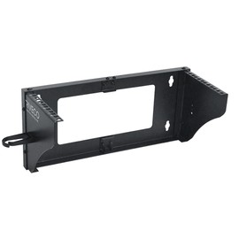 RIVECO 4U Wall Mount Rack for Network Reinforced Heavy Load 66LBS Small Server Racks Vertical & Horizontal Mounting for 19 inches IT & Studio Equipment.
