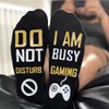 Funny Gaming Socks Stocking Stuffers for Teens Adults Men-Novelty Gamer