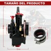 Carburador Moto Universal Pwk Compatible 34mm Con 250-350cc