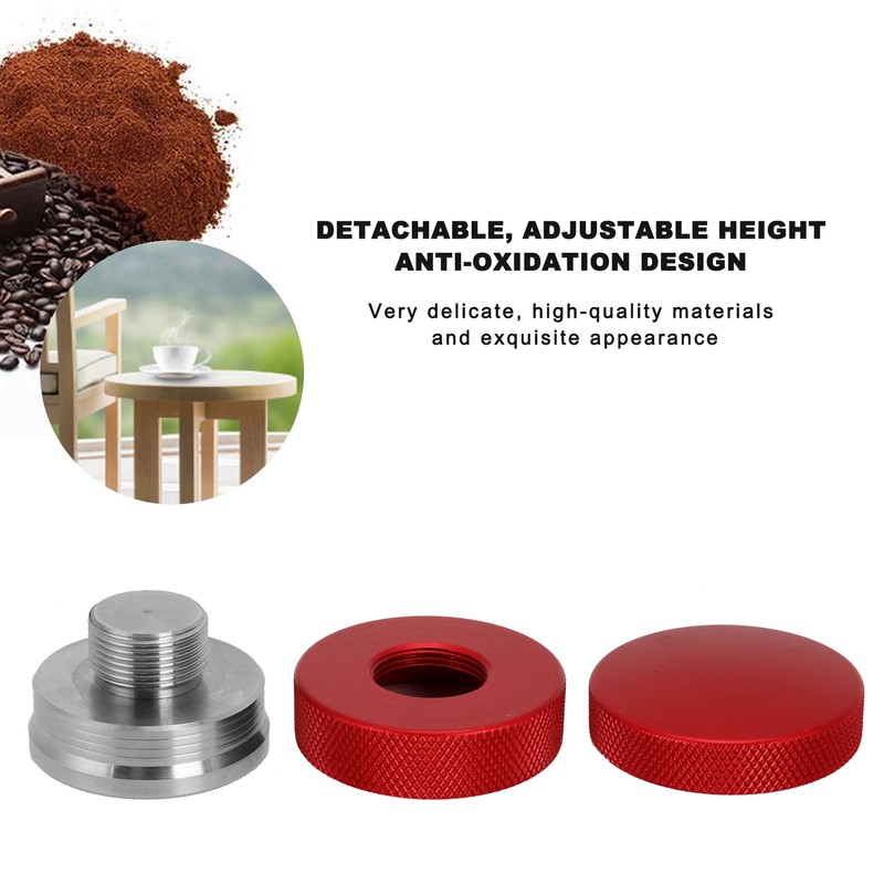 Stainless Steel Coffee Distributor Tamper Coffee Powder Press Hammer Height