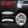 GXENOGO - Conjunto de luz antiniebla LED compatible con Tacoma