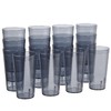 US Acrylic Cafe Plastic Reusable Tumblers (Set of 16) 20-ounce