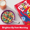 Kellogg's Froot Loops Cold Breakfast Cereal, Fruit Flavored, Breakfast Snacks