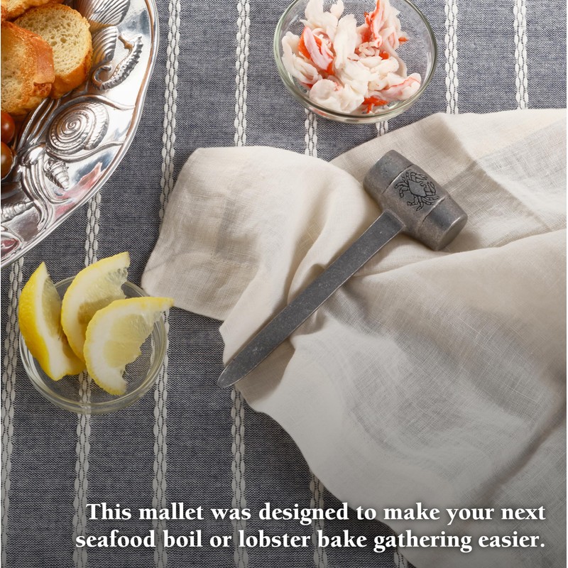 Wilton Armetale Seafood Mallet,Silver 6.5-Inch