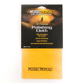 MusicNomad Purpose Non-Treated Flannel Polishing Cloth (MN200)