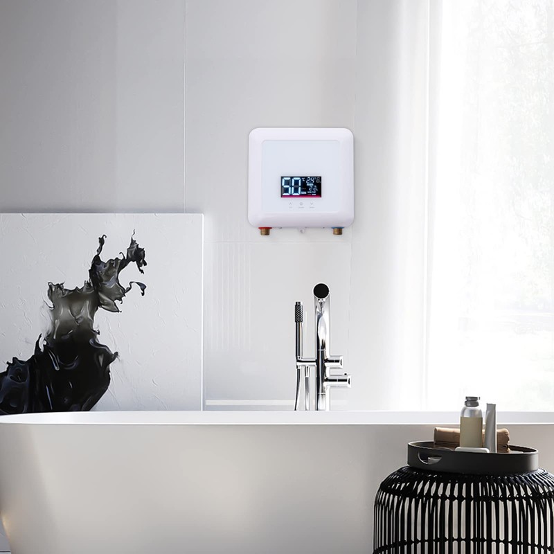 Tankless Water Heater Electric,5500W 110V Constant Temperature Instant Hot Water