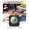 BFOUR Bluetooth Meat Thermometer for Grilling, Wireless BBQ Thermometer with