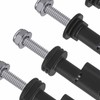 4PCS Mounting Pins for MaxTrax MKII Recovery/Traction Boards, Lockable Theftproof