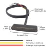 Unbranded Motorcycle LED Rear Tail Running Stop Mini Strip Brake