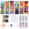 ORIGACH Pack of 6 Bookmarks Cross Stitch Kits, Landscape Castle