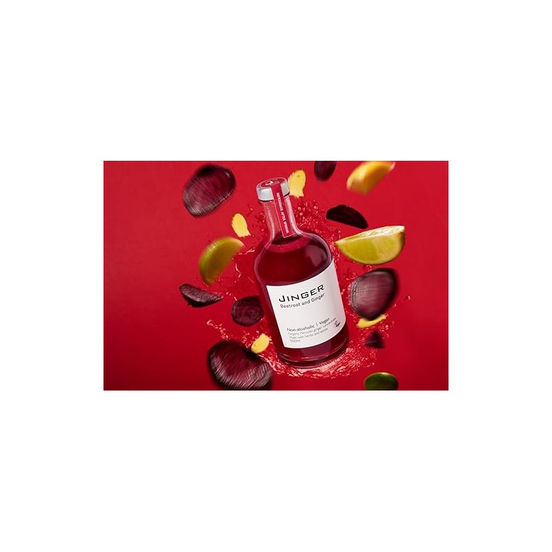 Jinger Drinks Organic Jinger Beetroot & Ginger Drink: Refreshing, Health-Boosting