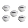 PoolSupplyTown Pool Spa Slotted Opening Hydrostream Return Jet Fitting with 1-1/2" Inch MIP Thread Replace Hayward SP1419A (5 Pack)