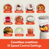 bella 10 Speed Countertop Blender, Juicer & Smoothie Maker, Fits-anywhere™