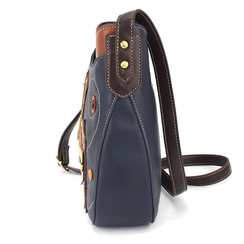 CHALA - Bandolera con correa ajustable, Horse Family - Navy,